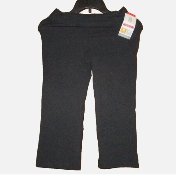 Cotton Spandex Fitted Capri Pants NWT XS Black Workout Fitness C9 by Champion - Picture 1 of 4